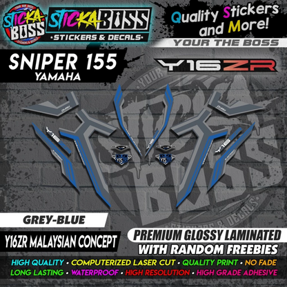 SNIPER 155 STOCK DECALS 【 Y16ZR MALAYSIAN CONCEPT 】