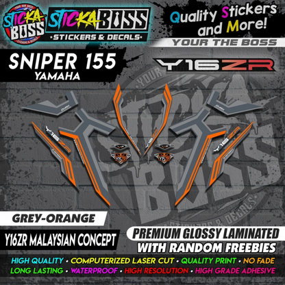 SNIPER 155 STOCK DECALS 【 Y16ZR MALAYSIAN CONCEPT 】