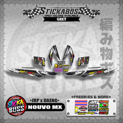 NOUVO MX Decals ( JRP x DAENG )【WITH FREEBIES】