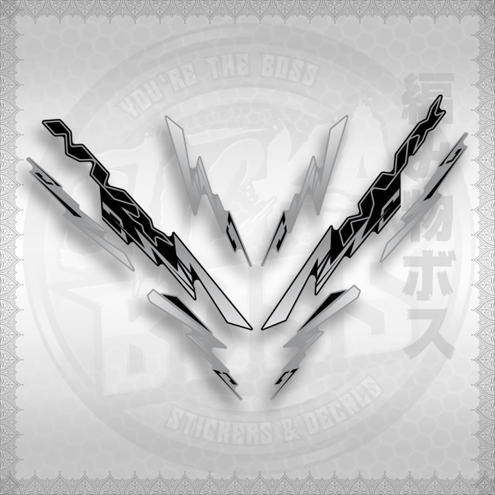 AEROX 155 V2 INDO-MALAY CONCEPT ( NVX ALPHA x OMEGA ) STICKER DECALS By STICKABOSS