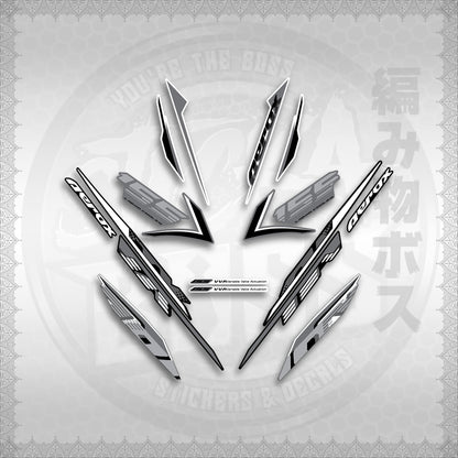 STICKER DECALS for AEROX 155 V2 (AV2NESPGR) By STICKABOSS (SOFIE LAMINATED WATERPROOF)