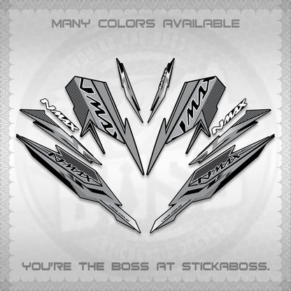 NMAX V2 DECALS (2026 VARIO STYLE) STICKER DECALS By STICKABOSS