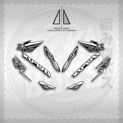 STICKER DECALS for AEROX 155 V1 (AV120ARIN02) By STICKABOSS (SOFIE LAMINATED WATERPROOF) (Copy) (Copy)