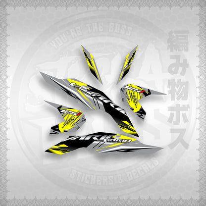 STICKER DECALS for CLICK 125 V3 ( VARIO STREET ) By STICKABOSS (SOFIE LAMINATED WATERPROOF)