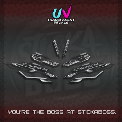 【PREMIUM UV PRINT】TRANSPARENT CLICK 125 V3 INDO-MALAY  VARIO DECALS (2026 CODE2 DESIGN)By STICKABOSS