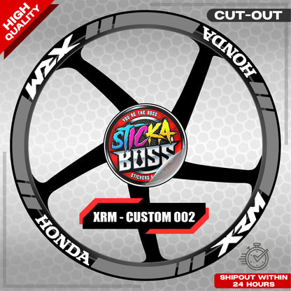 XRM MAG STICKER SET ( 2 MAGS ) - CUSTOM 002 | VINYL WATERPROOF CUT-OUT DECALS