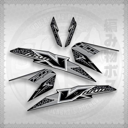 CLICK 125 V3 MALAY / INDO CONCEPT (CV3STSTVAA29) By STICKABOSS (SOFIE LAMINATED WATERPROOF)