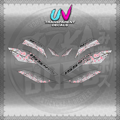 【PREMIUM UV PRINT】TRANSPARENT NMAX V3 TURBO INDO (AV3SAIN)【WITH FREEBIES】