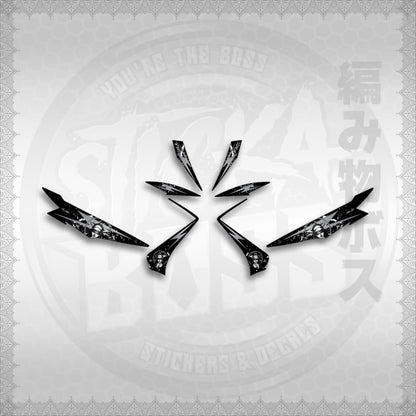 STICKER DECALS for MIO SOUL I CARB MALAYSIAN (MSILASA) By STICKABOSS (SOFIE LAMINATED WATERPROOF)