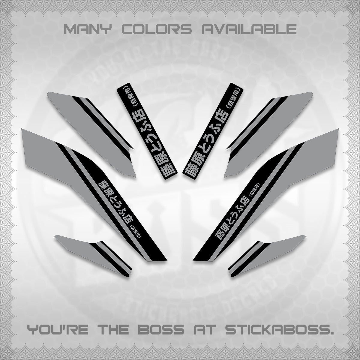 NMAX V2 DECALS (TRUENO STYLE DESIGN) STICKER KITS By STICKABOSS