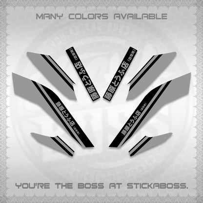 NMAX V2 DECALS (TRUENO STYLE DESIGN) STICKER KITS By STICKABOSS