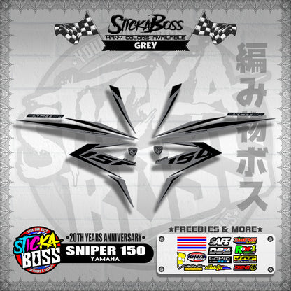 SNIPER 150 DECALS ( 20TH YEARS ANNIVERSARY )【WITH FREEBIES】