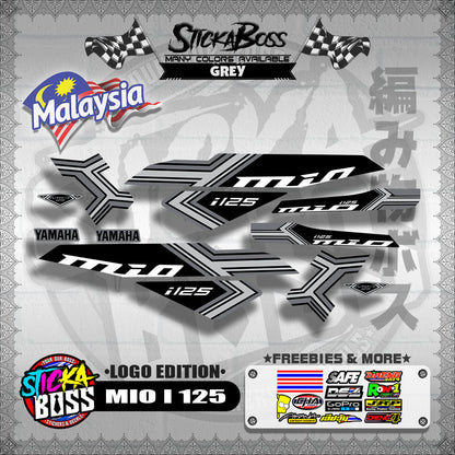 MIO I 125 MALAYSIAN DECALS ( LOGO EDITION )【WITH FREEBIES】