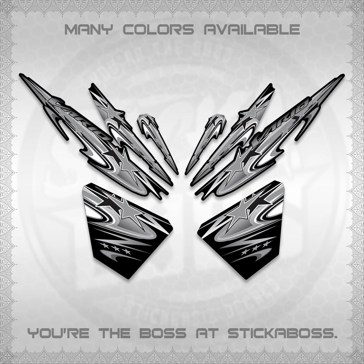 CLICK V1 VARIO DECALS (2026 RISING STAR DESIGN) STICKER DECALS By STICKABOSS (Copy) (Copy) (Copy) (Copy) (Copy) (Copy) (Copy)