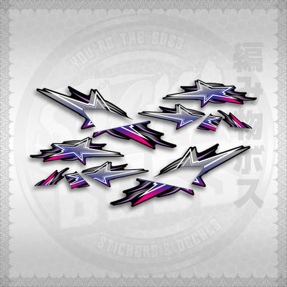 STICKER DECALS for NMAX V2 INDO (NV22002STLI) By STICKABOSS (SOFIE LAMINATED WATERPROOF)