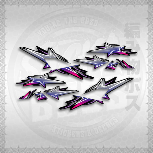 STICKER DECALS for NMAX V2 INDO (NV22002STLI) By STICKABOSS (SOFIE LAMINATED WATERPROOF)