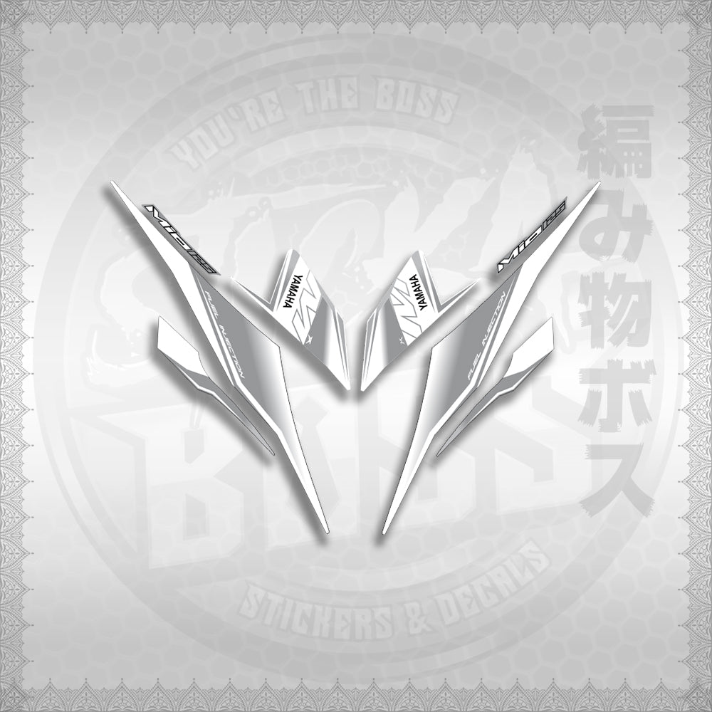 STICKER DECALS for MIO I 125 M3 (MIISTMOFOWH) By STICKABOSS (SOFIE LAMINATED WATERPROOF)