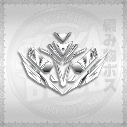 STICKER DECALS for MIO 4 (MIRGADEFOWH) By STICKABOSS (SOFIE LAMINATED WATERPROOF)