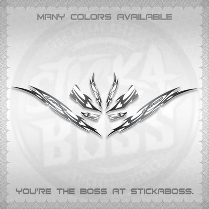 CLICK 125 V3 INDO VARIO FOR WHITE DECALS (2026 NUSANTARA STRIPING) STICKER DECALS By STICKABOSS
