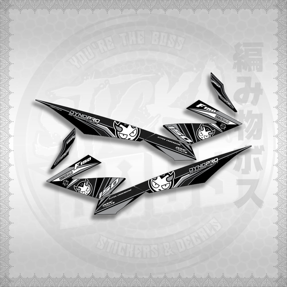 STICKER DECALS for RAIDER 150 FI (RFISADYPRF1) By STICKABOSS (SOFIE LAMINATED WATERPROOF)