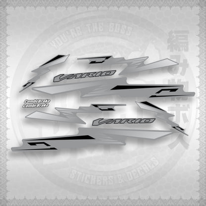 CLICK V2 ( VARIO ALPHA x OMEGA ) STICKER DECALS By STICKABOSS