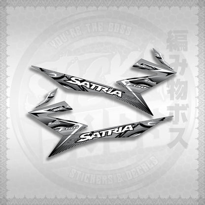 STICKER DECALS for RAIDER 150 FI (RFISATHMATH) By STICKABOSS (SOFIE LAMINATED WATERPROOF)