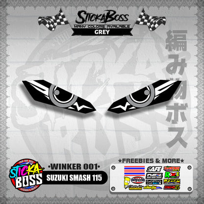 SMASH 115 (WINKER 001) TRANSPARENT【WITH FREEBIES】