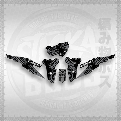 CLICK V2 INDO CONCEPT ( VARIO BEAR BRICK ) STICKER DECALS By STICKABOSS