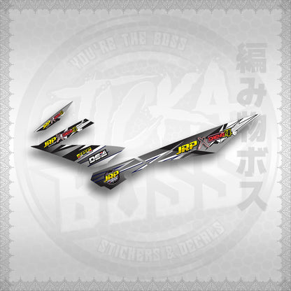 STICKER DECALS for Raider 150 Fi (RFIJRXDA) By STICKABOSS (SOFIE LAMINATED)