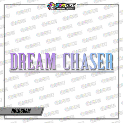 DREAM CHASER ( VINYL CUT-OUT STICKER DECALS )【Stickaboss】