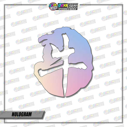 CHINESE ZODIAC OX  ( VINYL CUT-OUT STICKER DECALS )【Stickaboss】