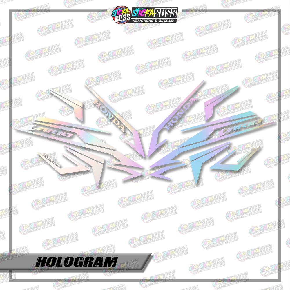 CLICK V2 CUT-OUT DECALS ( 001 VARIO SHARP STRIPPING )【Stickaboss】