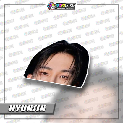 STRAYKIDS | ANIME PEEKER STICKER【VINYL PRINTED】( LAMINATED / WATERPROOF ) (Copy)