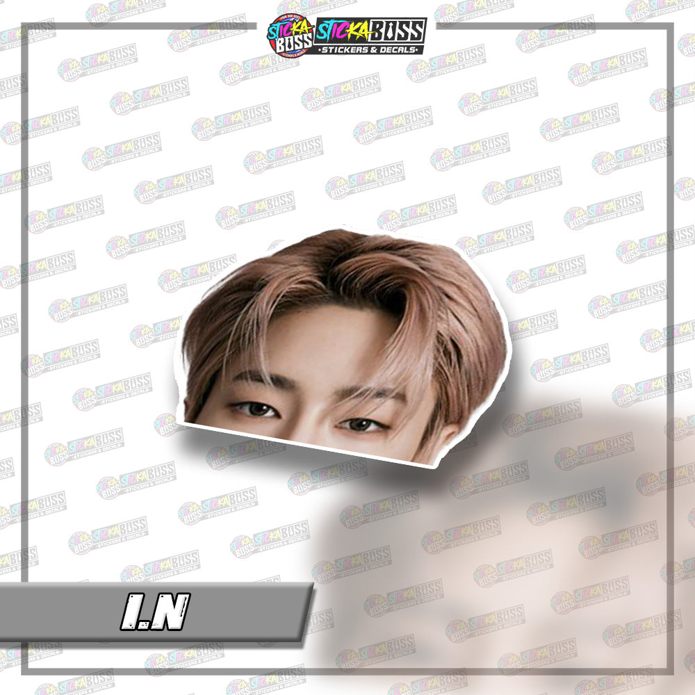 STRAYKIDS | ANIME PEEKER STICKER【VINYL PRINTED】( LAMINATED / WATERPROOF ) (Copy)