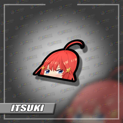 The Quintessential Quintuplets | ANIME PEEKER STICKER【VINYL PRINTED】( LAMINATED / WATERPROOF )