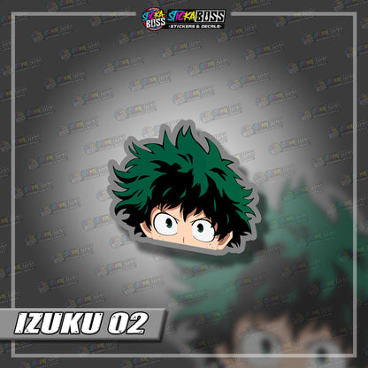 MY HERO ACADEMIA | ANIME PEEKER STICKER【VINYL PRINTED】( LAMINATED / WATERPROOF )