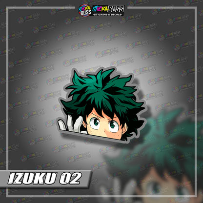 MY HERO ACADEMIA | ANIME PEEKER STICKER【VINYL PRINTED】( LAMINATED / WATERPROOF )