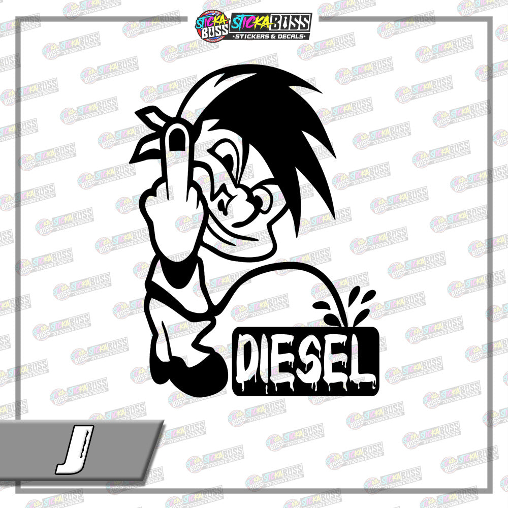 CAR STICKER GAS TANK COVER STICKER