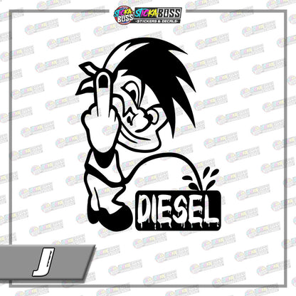 CAR STICKER GAS TANK COVER STICKER