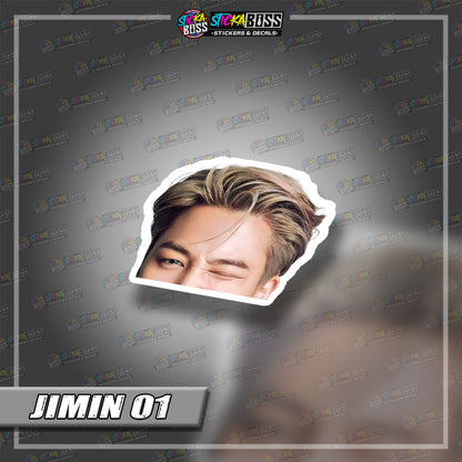 BTS |PEEKER STICKER【VINYL PRINTED】( LAMINATED / WATERPROOF )