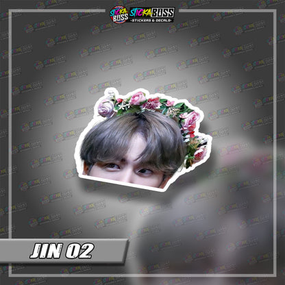 BTS |PEEKER STICKER【VINYL PRINTED】( LAMINATED / WATERPROOF )