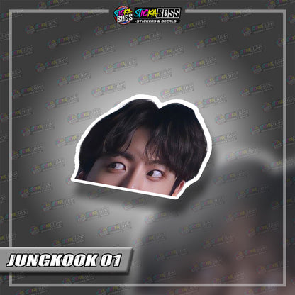 BTS |PEEKER STICKER【VINYL PRINTED】( LAMINATED / WATERPROOF )