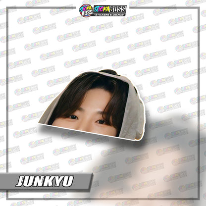 TREASURE  |PEEKER STICKER【VINYL PRINTED】( LAMINATED / WATERPROOF )