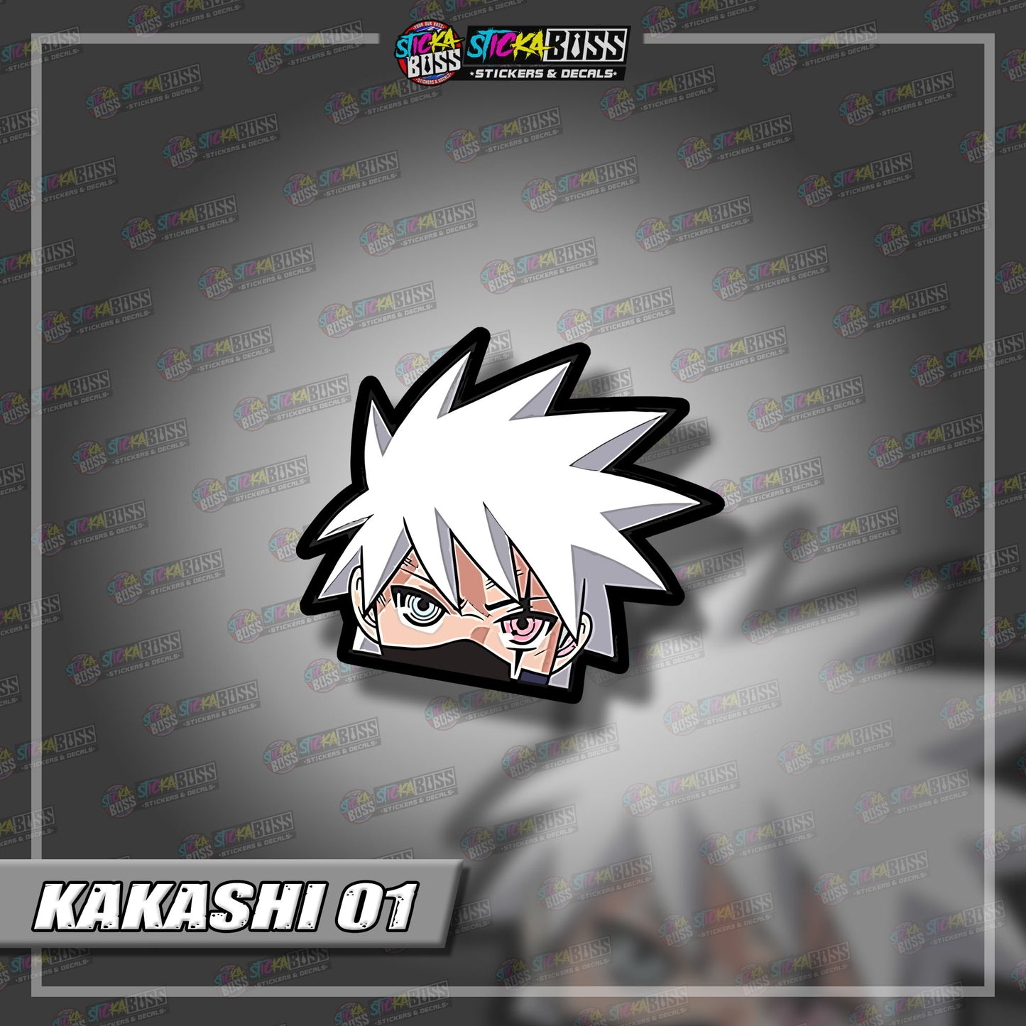 NARUTO | ANIME PEEKER STICKER【VINYL PRINTED】( LAMINATED / WATERPROOF )