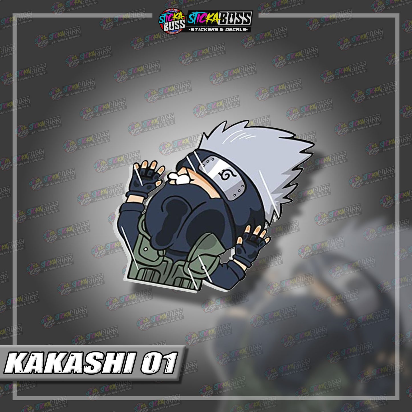 NARUTO PART 2 | ANIME PEEKER STICKER【VINYL PRINTED】( LAMINATED / WATERPROOF )