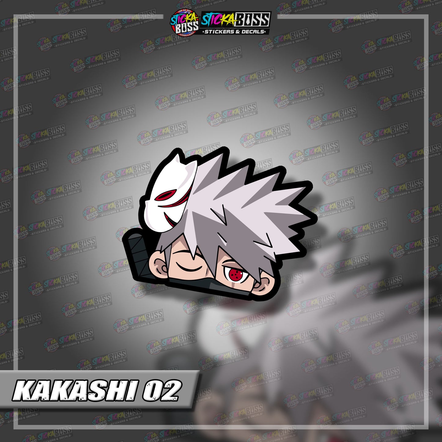 NARUTO | ANIME PEEKER STICKER【VINYL PRINTED】( LAMINATED / WATERPROOF )
