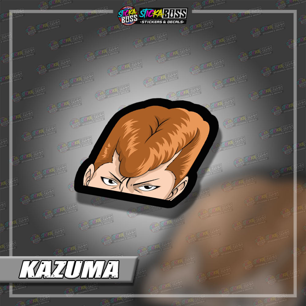 YU YU HAKUSHO | ANIME PEEKER STICKER【VINYL PRINTED】( LAMINATED / WATERPROOF )