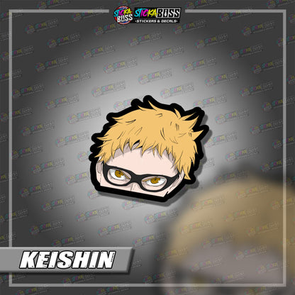 HAIKYUU | ANIME PEEKER STICKER【VINYL PRINTED】( LAMINATED / WATERPROOF )
