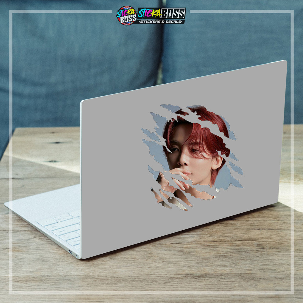 Seventeen | SCRATCH STICKER【VINYL PRINTED】( LAMINATED / WATERPROOF )【Stickaboss】
