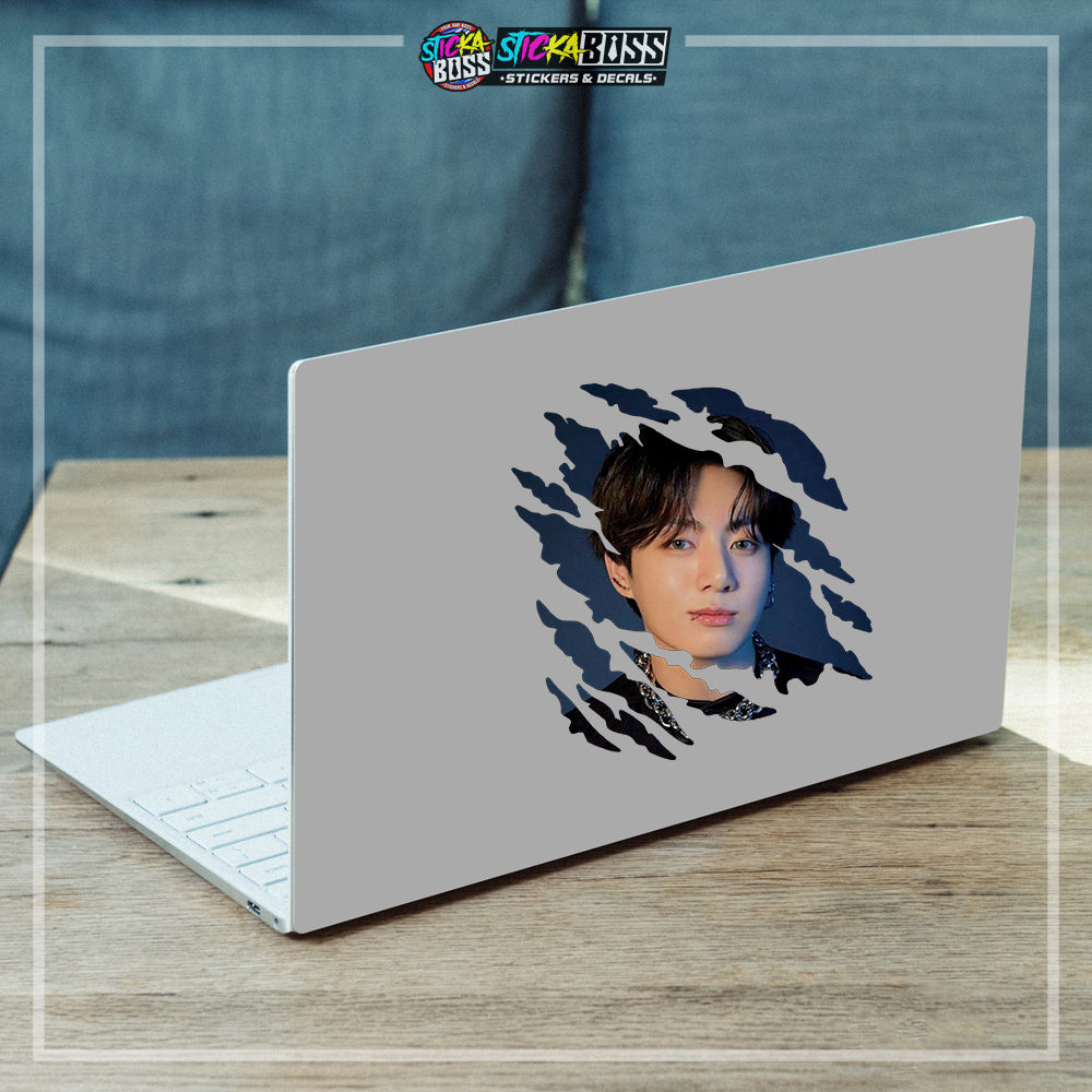 BTS | ANIME SCRATCH STICKER【VINYL PRINTED】( LAMINATED / WATERPROOF )【Stickaboss】 (Copy)